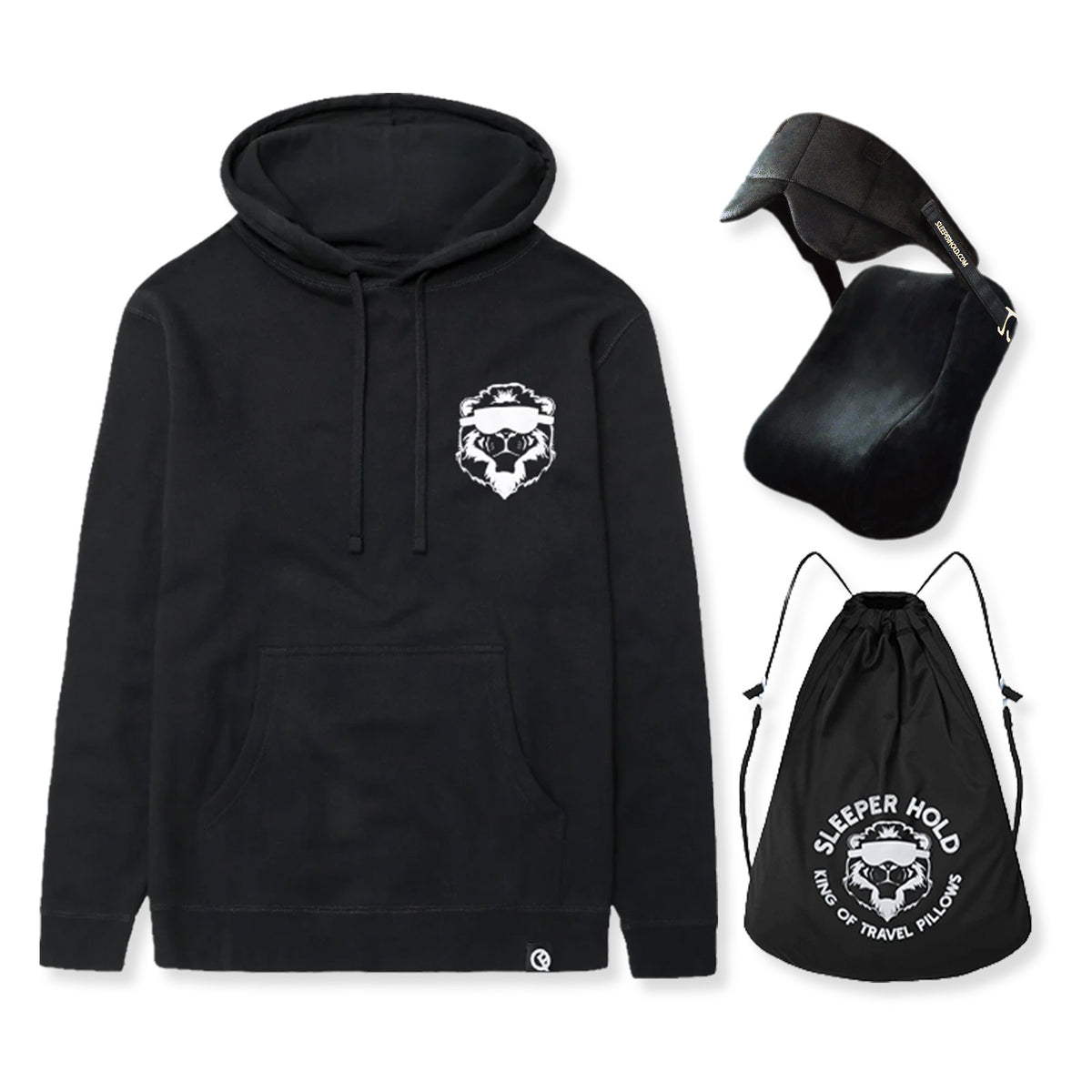Cabin Comfort: Travel Pillow + Hoodie