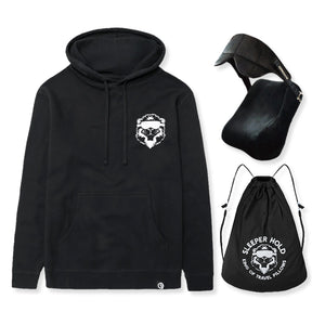 Cabin Comfort: Travel Pillow + Hoodie