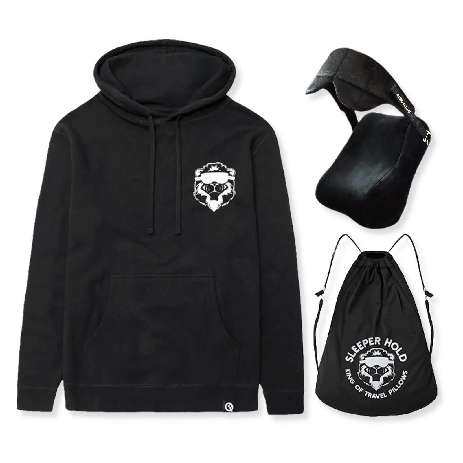 Cabin Comfort: Travel Pillow + Hoodie