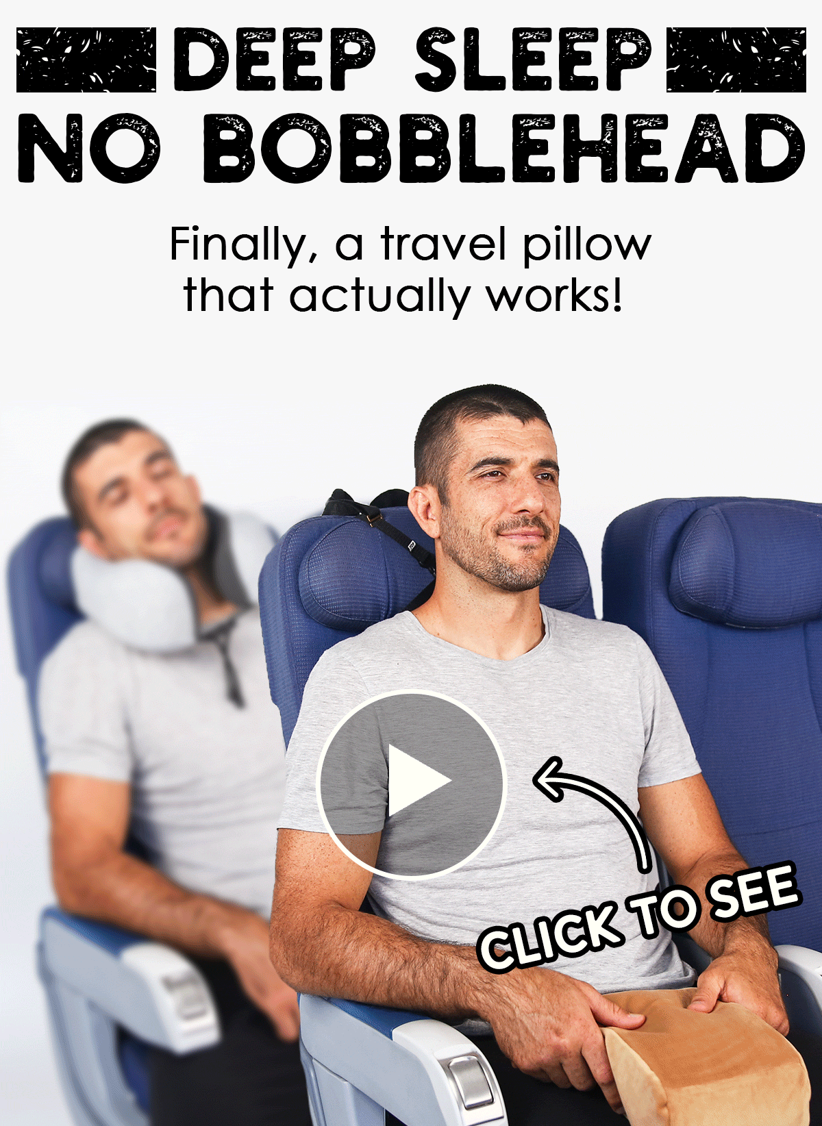Pillow sales on airplane